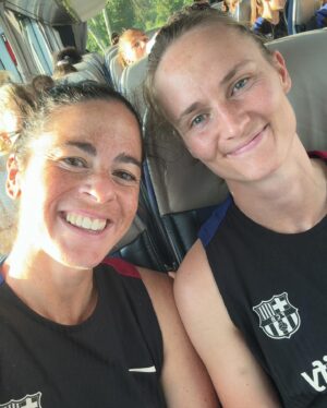 Marta Torrejón Instagram - Preseason in progress 💪💪🔵🔴