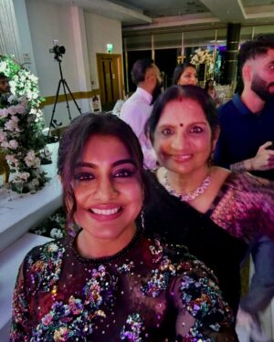 Meera Nandan Instagram - Last leg of the Wedding saga - London Reception ♥️
