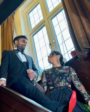 Meera Nandan Instagram - Last leg of the Wedding saga - London Reception ♥️