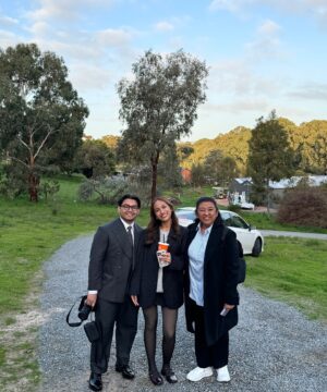 Meganne Young Instagram - I want my own lemon tree 🍋 but since that probably won’t happen anytime soon, I’ll dream through our photos 😁 hello from Adelaide!! Here to celebrate the marriage of our inaanak - yes, mga ninong at ninang na kami sa kasal 😆 it was a full day of socializing and high energy - so in the last slide, Fofo took a picture of the state he found me in while I was recharging my social battery 🫣