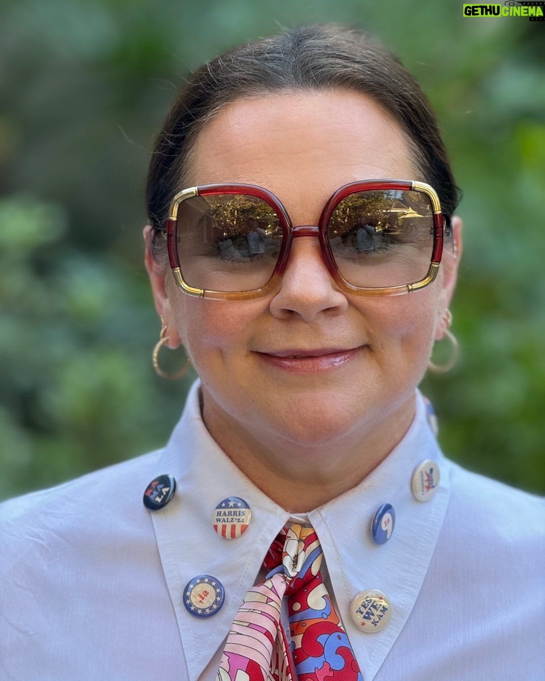 Melissa McCarthy - 291.9K Likes - On Wednesdays we wear our new āla pins!!!!
