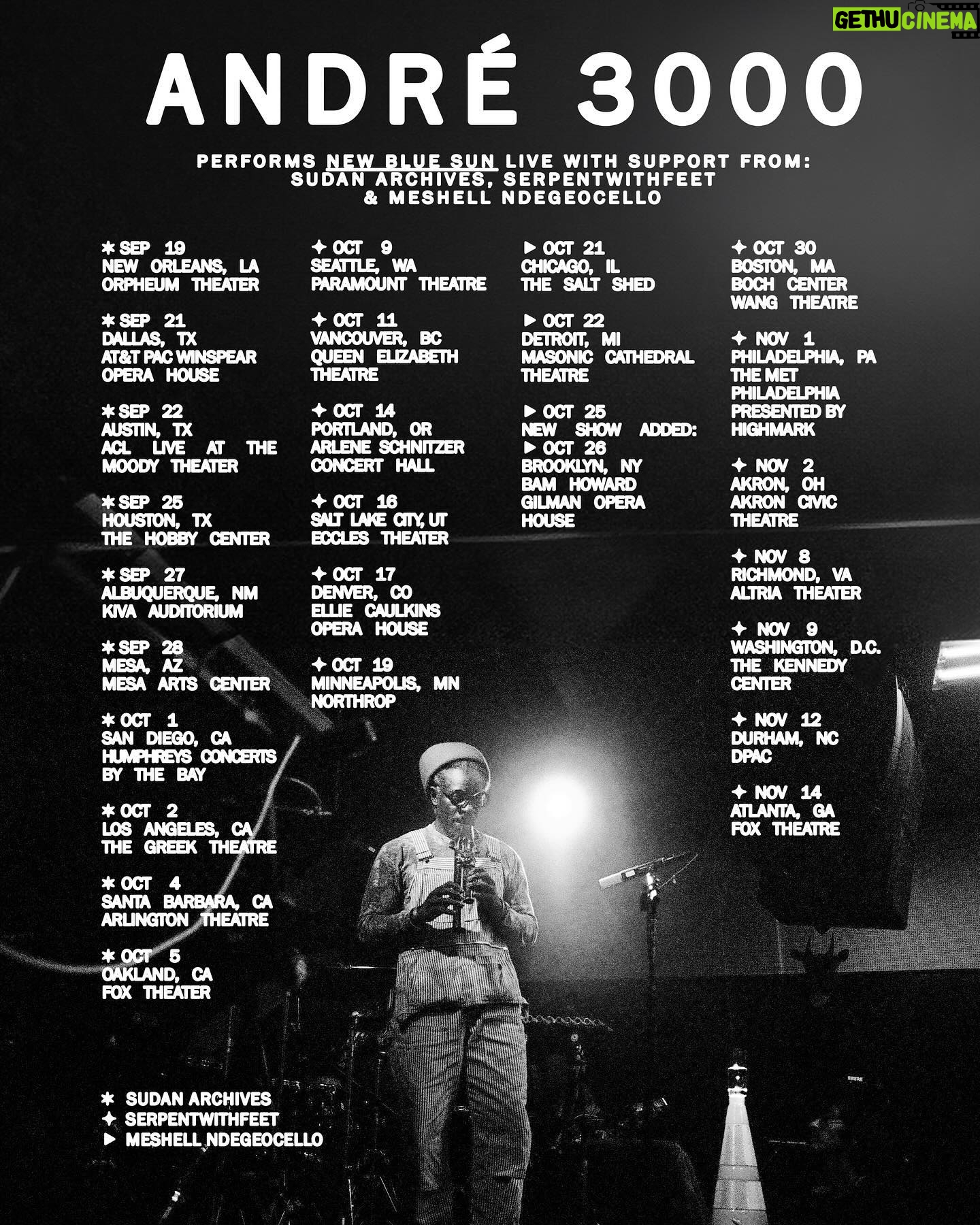 Meshell Ndegeocello - 2.7K Likes - Joining @andre3000 for a few shows this fall! Chicago, Detroit, New York, see you there!