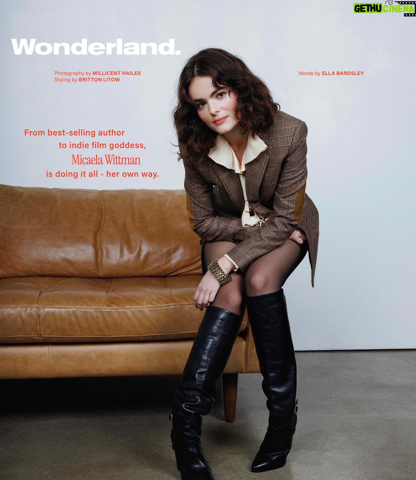 Micaela Wittman - 9.6K Likes - some of my Wonderland spread !! 🤍