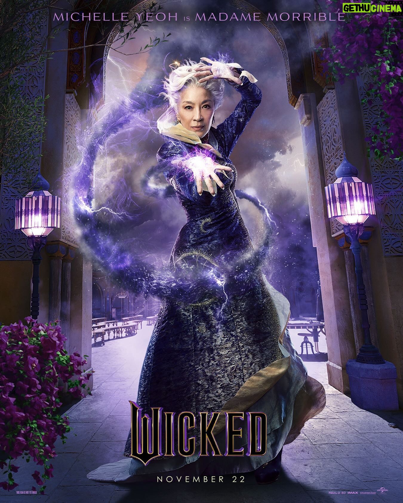 Michelle Yeoh - 113.8K Likes - Michelle Yeoh is Madame Morrible 💜 New #WickedMovie trailer tomorrow.