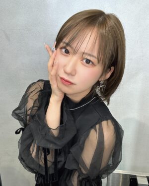 Miki Nonaka Instagram - ショートに戻りました💇‍♀️
.
トップスは辻希美さん @tsujinozomi_official プロデュースブランド @angecharme_shop 
いつもありがとうございます🥹🖤
.
#morningmusume24#モーニング娘24
#野中美希#ちぇる