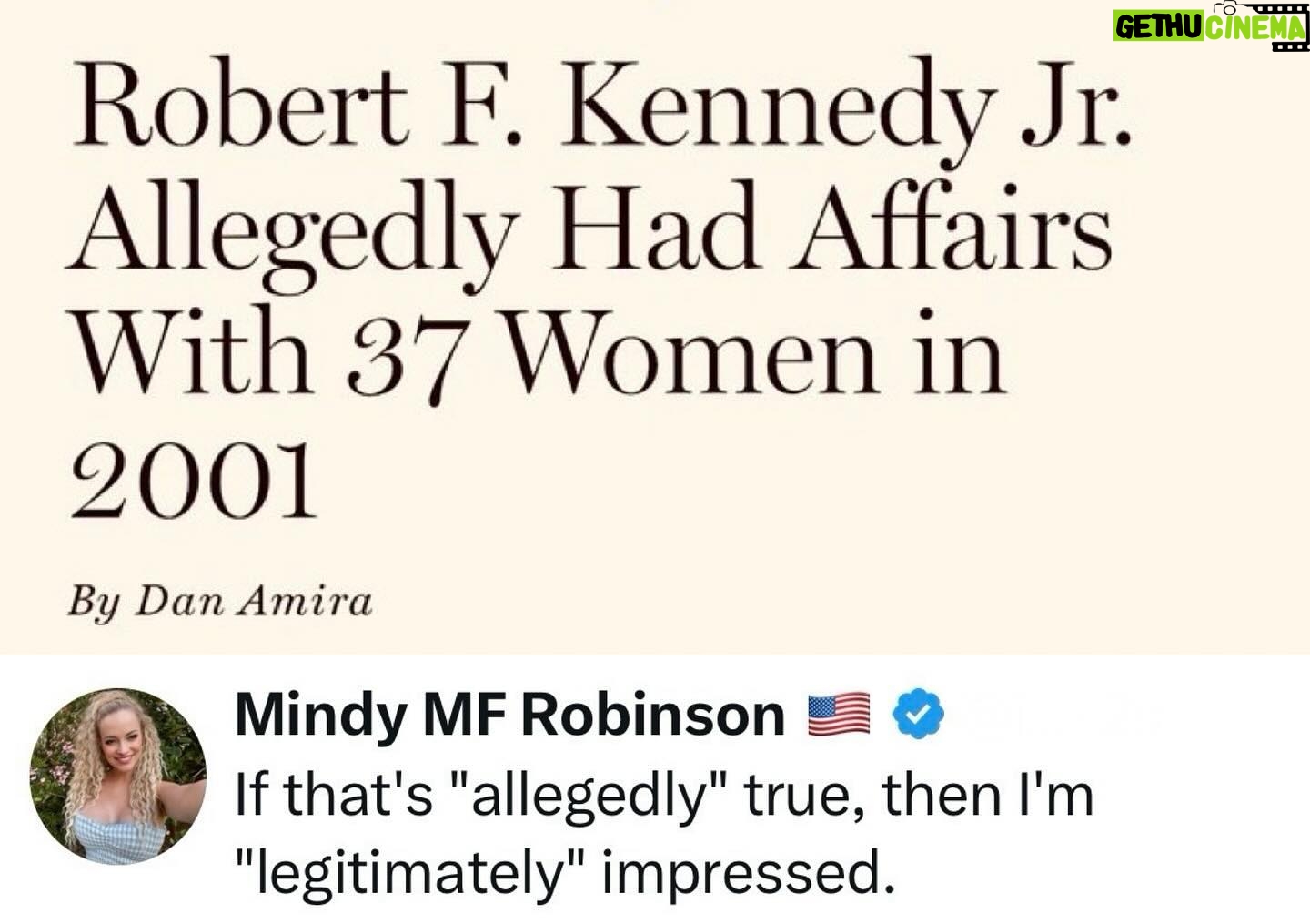 Mindy Robinson - 3.8K Likes - They only had to go back 23 years to find some "alleged" dirt too....