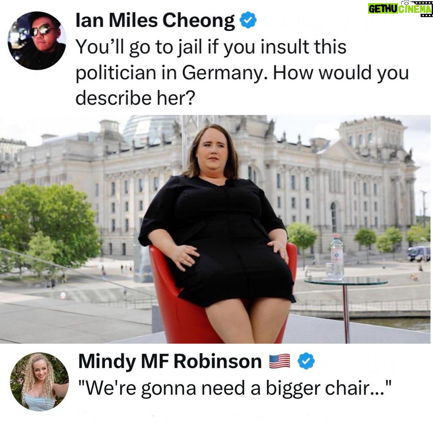Mindy Robinson - 2.5K Likes - I'm not being mean either...you're allowed to make fun of hypocritical commies that want to destroy your country and strip you away of all your freedoms, no matter what current, fake, illegitimate government they're working for.