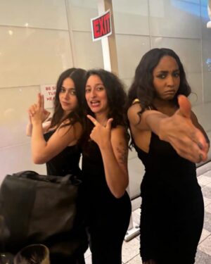 Molly Gordon Instagram - So thankful to be a part of the bear and to all the people who helped me get fancy. Beautiful friends and @empirecls slippers.