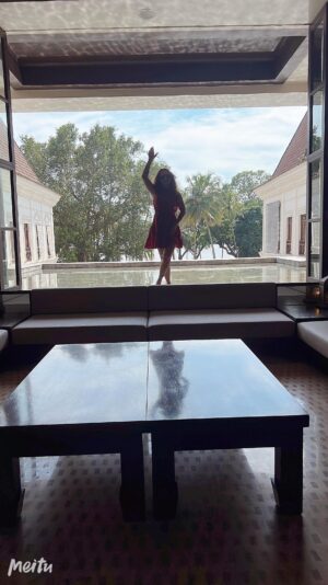 Mrinal Deshraj Instagram - TRADITION IS NOT THE WORSHIP OF ASHES; BUT THE CELEBRATION OF FIRE ♥️
:
This is the 3rd year in a row that we have stayed at the Grand Hyatt Goa and it has been an absolutely wonderful experience. Over the last 3 years we have been privileged to enjoy the grandeur and hospitality of staying at all the best suites the Grand Hyatt has to offer including the grandest suite that the Dalai Lama himself stayed at! Thanks to Ms. Ruth and her team lead by Steffi; we really look forward to our annual getaway to unwind, recharge and refresh ourselves❤️
:
#grandhyattgoa #chilling #goa #happiness #happyforever #fortunate #beautfullocation #birthday #rains#celebrations #special #husband #adorable#mreedaazle #mreenaldeshraj ❤️