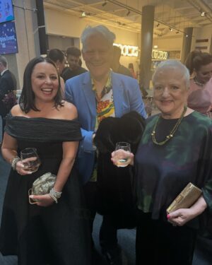 Myf Warhurst Instagram - Glam squad at last night’s Logies. So many lovely faces. A joy to be there as @zanrowe’s emotional support animal for her first Logie nom for Take 5. Felt glorious in my @rebeccavallance frock that didn’t require any ironing or a bra (win) and let’s take a moment for my fabulous vintage jewels from @johannajohnsonofficial and makeup by @belinda.l.weber. Adored it all. Didn’t slip over. Feel very old today. The end. Thanks ABC TV for the invite ❤️