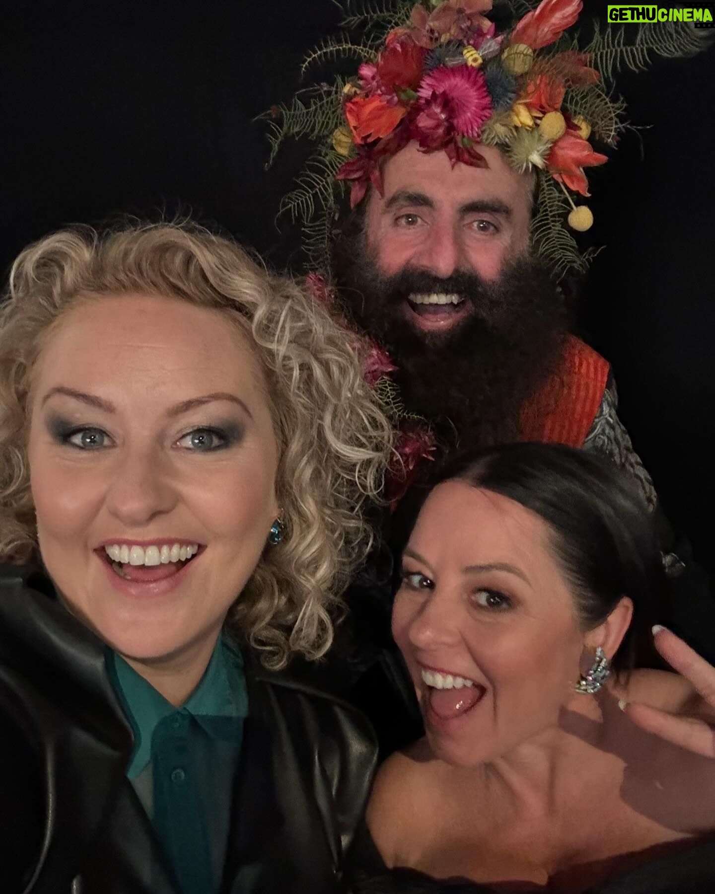 Myf Warhurst - 5.8K Likes - Glam squad at last nightās Logies. So many lovely faces. A joy to be there as @zanroweās emotional support animal for her first Logie nom for Take 5. Felt glorious in my @rebeccavallance frock that didnāt require any ironing or a bra (win) and letās take a moment for my fabulous vintage jewels from @johannajohnsonofficial and makeup by @belinda.l.weber. Adored it all. Didnāt slip over. Feel very old today. The end. Thanks ABC TV for the invite ā¤ļø