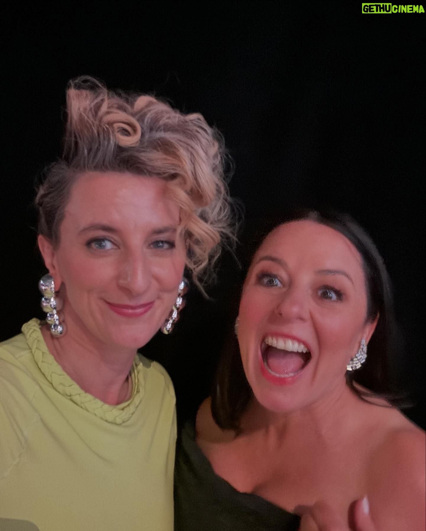 Myf Warhurst - 5.8K Likes - Glam squad at last nightās Logies. So many lovely faces. A joy to be there as @zanroweās emotional support animal for her first Logie nom for Take 5. Felt glorious in my @rebeccavallance frock that didnāt require any ironing or a bra (win) and letās take a moment for my fabulous vintage jewels from @johannajohnsonofficial and makeup by @belinda.l.weber. Adored it all. Didnāt slip over. Feel very old today. The end. Thanks ABC TV for the invite ā¤ļø