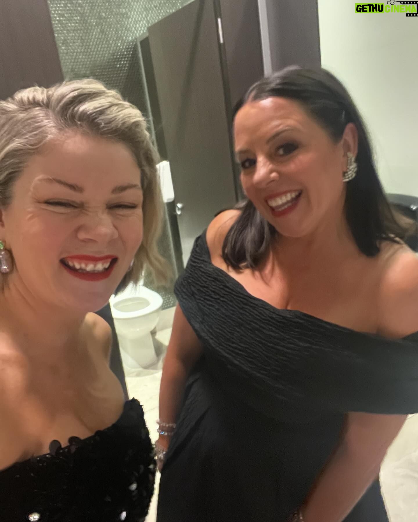 Myf Warhurst - 5.8K Likes - Glam squad at last nightās Logies. So many lovely faces. A joy to be there as @zanroweās emotional support animal for her first Logie nom for Take 5. Felt glorious in my @rebeccavallance frock that didnāt require any ironing or a bra (win) and letās take a moment for my fabulous vintage jewels from @johannajohnsonofficial and makeup by @belinda.l.weber. Adored it all. Didnāt slip over. Feel very old today. The end. Thanks ABC TV for the invite ā¤ļø