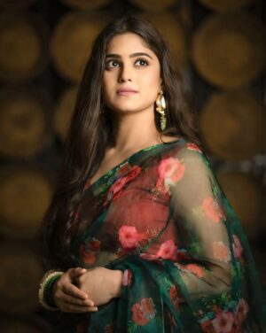 Naina Ganguly Instagram - Eyes like poetry, enchanting and deep. ❤️🖤

📷 @i_am_sanjeevbasu 
👗 @sourav_mondal_collection 
💄 @makeupartistpapai