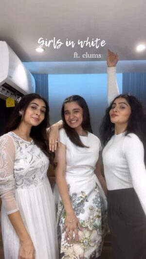 Naisha Khanna Instagram - Clumsy us🤍💁🏻‍♀️💃🏻
Some crazy stuff in between shots🥰

#reels #reelsinstagram #explorepage #fyp #trending #ootd #shoot #actor