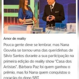 Nana Gouvea Instagram - Obrigada por tudo Silvio! Que Deus o receba de braços abertos! Descanse em paz! Triste dia… 💔🙏🏼💔 Thank you for everything Silvio Santos! May God receives you with open arms! Rest in peace! It’s a sad day… ❤️🙏🏼❤️ #ripsilviosantos #silviosantos #descanseempaz #nanagouvea #sbt #casadosartistas #saudades #respeito #lendadatvbrasileira #icon #muitocarinho
