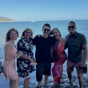 Natasha Henstridge Instagram - What an unbelievable year so far, it was my yes year! I’ve traveled a ton! Spent such a meaningful time with friends, took better care of myself than ever before.
I’ve watched my son get married! I’m grateful every single day for this unbelievable life I’ve been given and created.
I don’t take it for granted.
I rest and don’t feel guilty. I still give a lot to others and am of service, but also have boundaries, I speak my mind, but don’t try to control outcomes.
I still wish some things were different of course, but no regrets ! I  except what I do have, and choose to focus on the incredible good….
Thank you family
Thank you friends
Thank you to all of the people who have shaped who I have become
The good and the bad;-)

This is 50 !