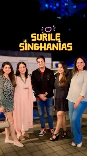 Nidhi Uttam Instagram - सुरीले SINGHANIAS 🎵🤣🤣…almost😅😂😅 
#thesaiyaanchallenge