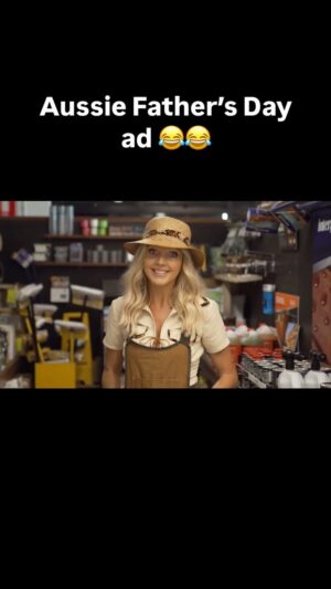 Nikki Osborne Instagram - Bush Barbie knows. FYI she said “husband”. #gift #funny #viral #reels #comedian #bushbarbie #nikkiosborne #straya #fathersday #husband
