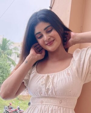 Nimeshika Radhakrishnan Instagram - 💫🩵💫