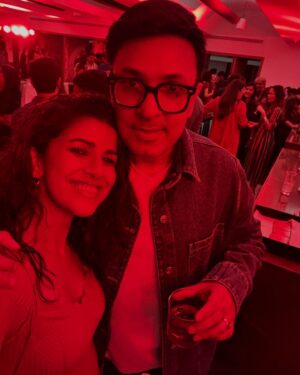 Nimrat Kaur Instagram - LOVE BOMBING RED ALERT 🚨 #Stree2 has felt like a personal victory from the first day, first show I caught at the theatre. As a die hard fan of this horror-comedy multiverse, here’s celebrating the loveliest, gorgeous super girl @shraddhakapoor, the forever perplexingly brilliant @rajkummar_rao, the man of the moment, director extraordiniare @amarkaushik, ethereally stunning @tamannaahspeaks, endlessly gifted @pankajtripathi ji, @nowitsabhi and @aparshakti_khurana and all the others who’s blood, sweat and tears have gone into making this mammoth success. Saving the last of all my love and appreciation for the daredevil, champion visionary, dearest Dinesh Vijan with a risk appetite and intuitive super power so rare to come by!! Congratulations @maddockfilms on creating history, shattering records!!! Here’s to many many more…🍾🚀💃🏻💥♠️

#DineshVijan #JyotiDeshpande @pvijan @poovijan @sharadakarki @nirenbhatt  @officialjiostudios @pvrpictures 

#LongLiveTheMovies #Stree2 #Unstoppable