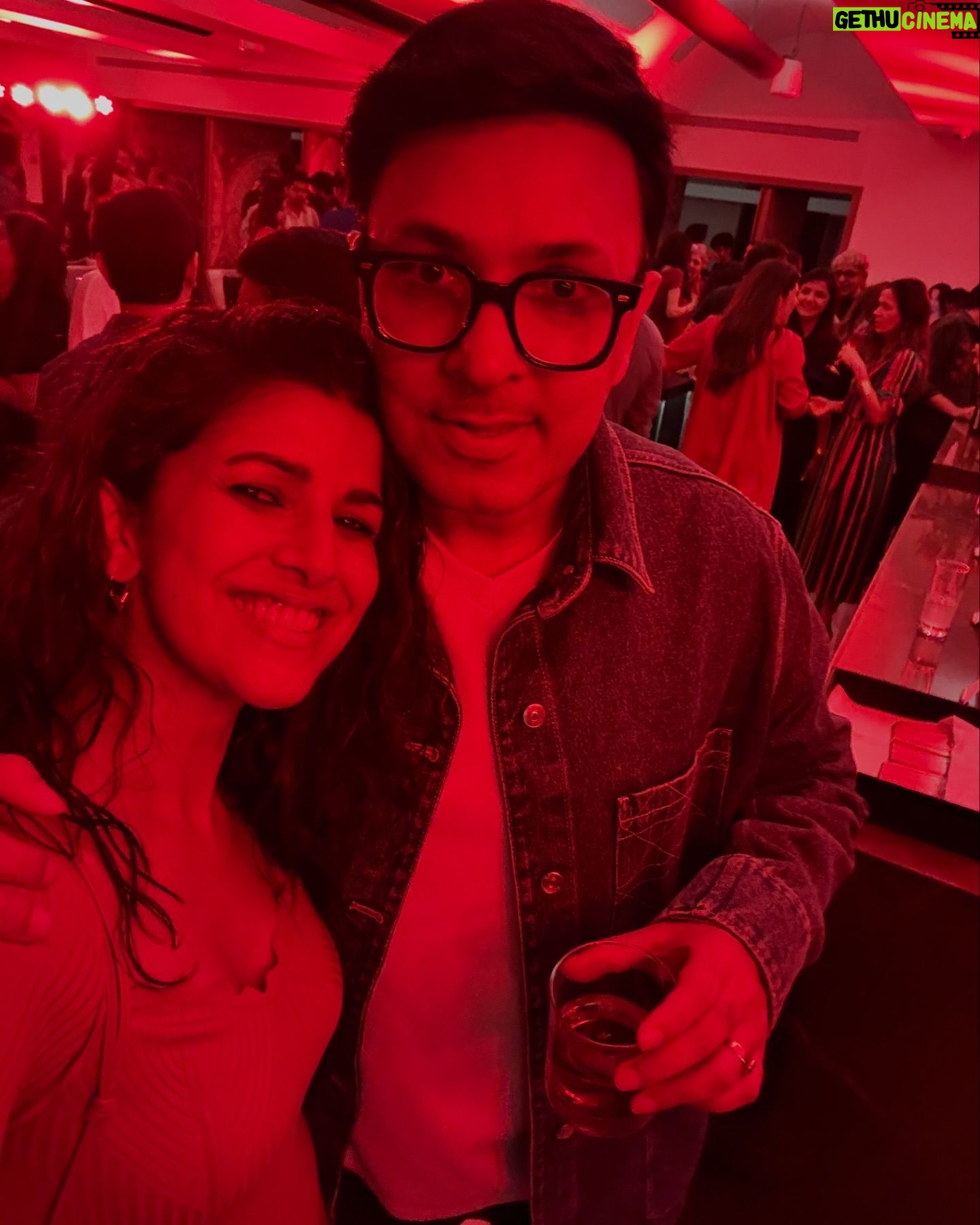 Nimrat Kaur - 48.5K Likes - LOVE BOMBING RED ALERT 🚨 #Stree2 has felt like a personal victory from the first day, first show I caught at the theatre. As a die hard fan of this horror-comedy multiverse, here’s celebrating the loveliest, gorgeous super girl @shraddhakapoor, the forever perplexingly brilliant @rajkummar_rao, the man of the moment, director extraordiniare @amarkaushik, ethereally stunning @tamannaahspeaks, endlessly gifted @pankajtripathi ji, @nowitsabhi and @aparshakti_khurana and all the others who’s blood, sweat and tears have gone into making this mammoth success. Saving the last of all my love and appreciation for the daredevil, champion visionary, dearest Dinesh Vijan with a risk appetite and intuitive super power so rare to come by!! Congratulations @maddockfilms on creating history, shattering records!!! Here’s to many many more…🍾🚀💃🏻💥♠️
#DineshVijan #JyotiDeshpande @pvijan @poovijan @sharadakarki @nirenbhatt @officialjiostudios @pvrpictures
#LongLiveTheMovies #Stree2 #Unstoppable