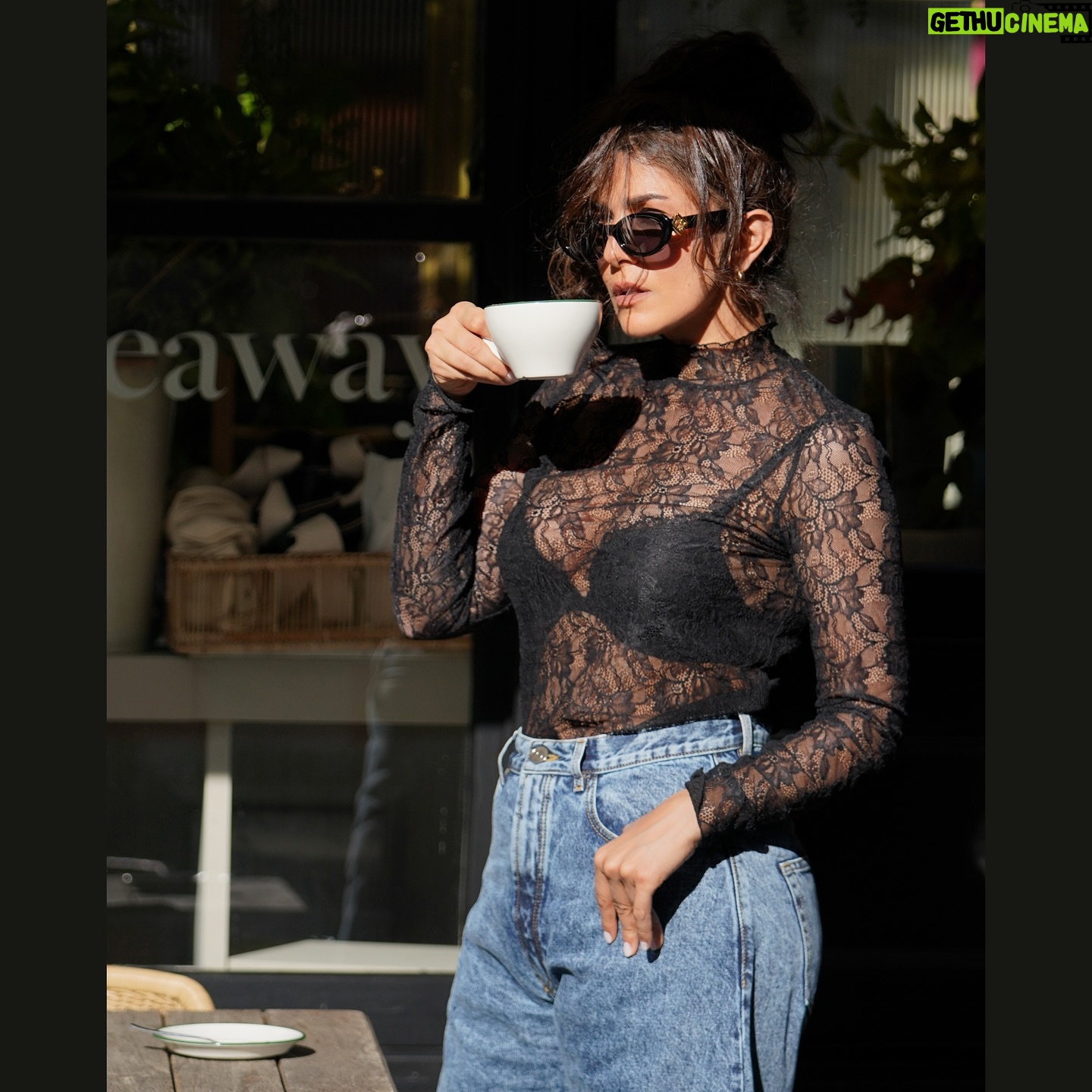 Nimrat Kaur - 43.6K Likes - I take my time…with my coffee while planning the next one 🤎