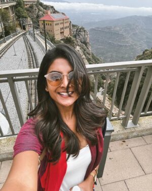 Nivedhithaa Sathish Instagram - Montserrat you beauty! 🤎