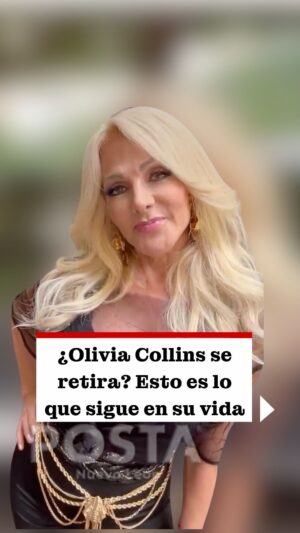 Olivia Collins Instagram - 🌟 @oliviacollinsmx nos cuenta si se retirará de la actuación y qué pasará con su carrera musical 👀 

📹 @luisalejandroortega.tv 

#OliviaCollins #POSTAMX