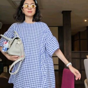 Oranicha Krinchai Instagram - New in: Gingham baby🤪🍒 #FoundsDollDress