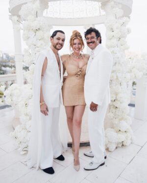 Palina Rojinski Instagram - Pure Love 🤍💍 
Danke für diese magische Liebeswelle ♾️

@riccardosimonetti & Steven #theSimonettis 

Fotos by @zaucke 

Anzeige wegen Verlinkungen