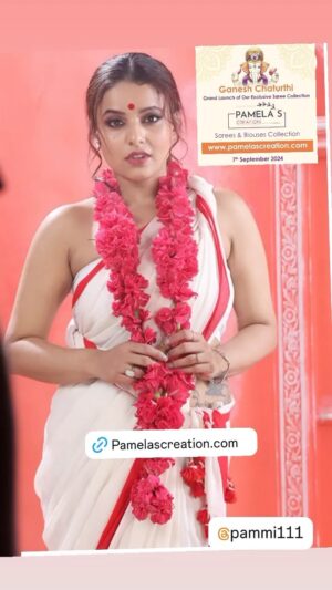 Pamela Mandal Instagram - 🌸✨ Wishing You All a Blessed Ganesh Chaturthi! ✨🌸

On this auspicious day of Ganesh Chaturthi, we are thrilled to announce the grand launch of Pamela’s Creation - your new destination for exclusive saree and blouse collections! 🎉💫

🙏 May Lord Ganesha bless this new journey with success, prosperity, and joy. 🙏

Visit us now at www.pamelascreation.com to explore our stunning range of traditional and contemporary sarees, perfect for every occasion. 💃

Celebrate this festive season with elegance, style, and grace! 🎀

#PamelaCreations #WebsiteLaunch #GaneshChaturthi #SareeLove #TraditionalWear #ShopNow #EthnicFashion