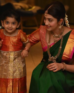 Pranitha Subhash Instagram - Namma mane putta gowri 🧿