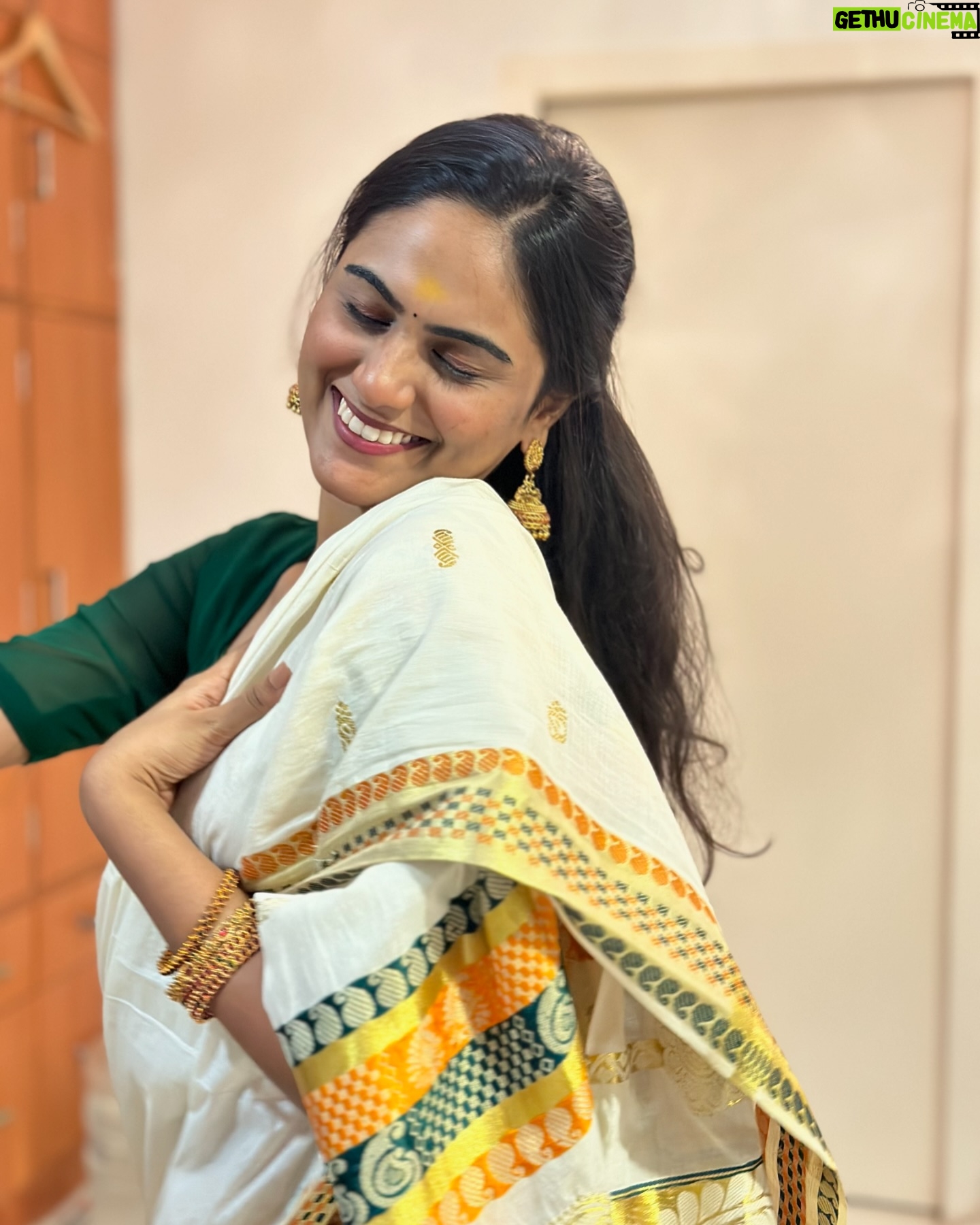 Preetha - 55.5K Likes - Onam Ashamsakal everyone ā„ļøāØ