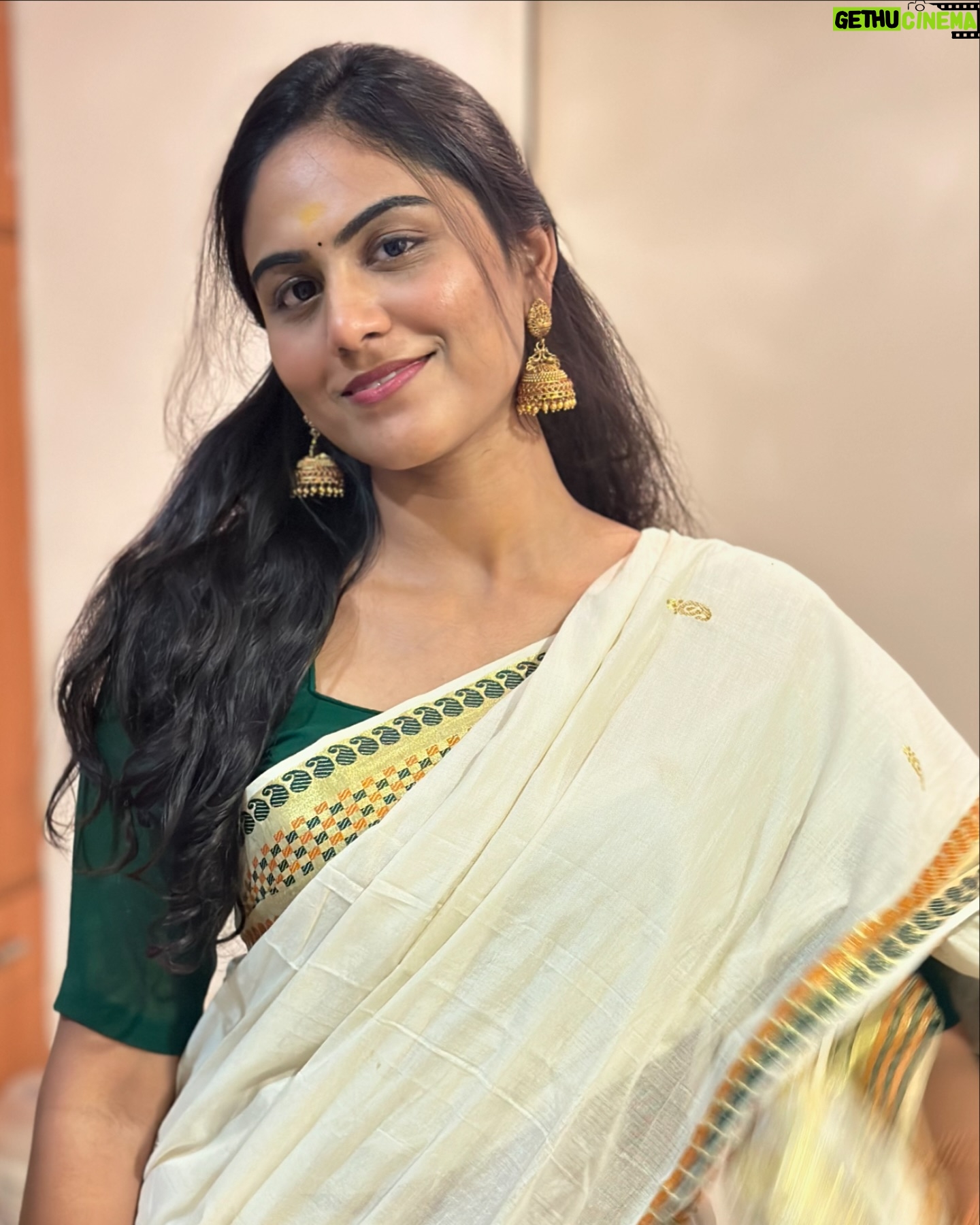 Preetha - 55.5K Likes - Onam Ashamsakal everyone ā„ļøāØ