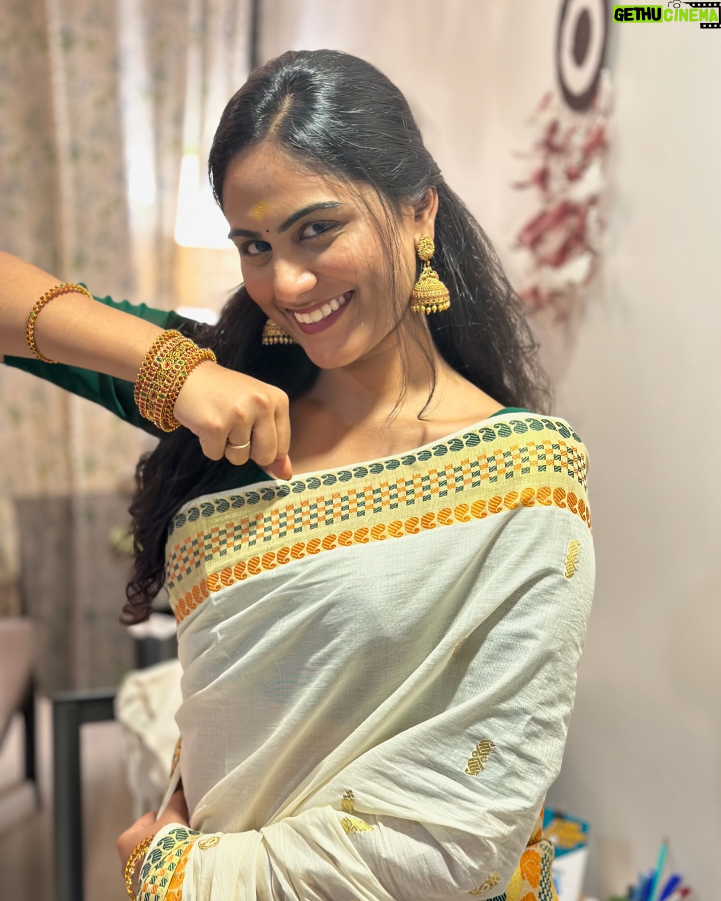 Preetha - 55.5K Likes - Onam Ashamsakal everyone ā„ļøāØ