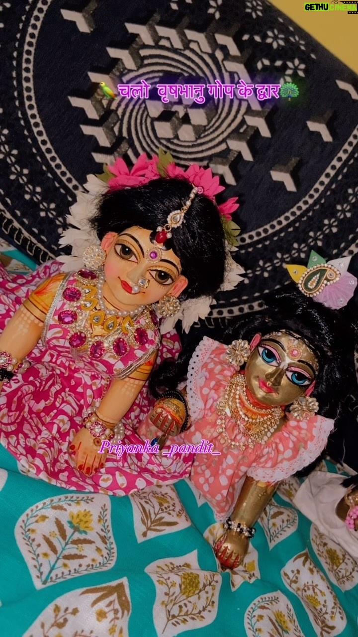 Priyanka Pandit - 4.3K Likes - प्रियाजी की बधाई प्रारम्भ 🦚🕊️