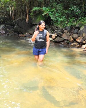 Punnagai Poo Gheetha Instagram - Rivers never go reverse. So try to live like a river. Forget your past and focus on your future. Always be positive. 🏞️🧘🏼‍♀️