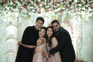 Ragini Prajwal Instagram - Same same but different!🧿🥰✨️
.
#mysquad #mynumberone