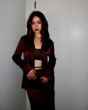 Reina Hardesty Instagram - @itswhatsinsidefilm press! Coming soon 👹👹

styling: @itsamandalim @lucakingston 
makeup: @mollygreenwald 
hair: @bykileyfitz