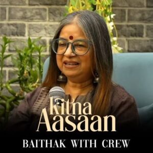 Rekha Bhardwaj Instagram - A beautiful connection through music 💫 
Rekha Bhardwaj ji talks about Arijit Singh in Kitna Aasaan Baithak ✨

@rekha_bhardwaj @shweta_warrier @deepak.v.rawat @varun_wave @junoversse @avvishadesai
@samidhashinde_ @vanitaharihaaran @yashkrit.music
@nakulchughh
@tushar_shudak
@mixedbyhanish cinewinstongrapher
@Chetna.raw
@cherrydpeshartproduction @msbolakani
@priyankakhuman13 @apna_casting_vala
@Luminarystudiosofficials
@jeriniv_07
@cine_mee @rohitsobti1

#KitnaAasaan #artistefirst