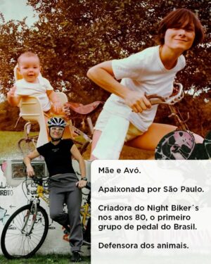 Renata Falzoni Instagram - A Renata Falzoni tem um bocado de histórias e realizações para contar, afinal são 70 anos de vida, dos quais mais de quatro décadas dedicadas à luta pelo direito à cidade. Durante todo esse tempo, ela vem atuando pela causa junto a associações, conselhos participativos, câmaras temáticas etc. 

Suas maiores contribuições para a bicicleta e a cidade seguem sendo por meio da comunicação ao propagar a ideia de cidade humana, verde, inclusiva, defender os direitos de quem vai a pé, pedalando ou de transporte público e divulgando os benefícios da bicicleta. 

Agora é hora de levar essa luta para a Câmara Municipal de São Paulo. 

Venha fazer parte deste MOVIMENTO que a Falzoni representa! 

Renata Falzoni para vereadora. 

Já guarda o número: 40.400

#movimentofalzoni
#nagarupadafalzoni
#renatafalzoni40400
#renatafalzonivereadora