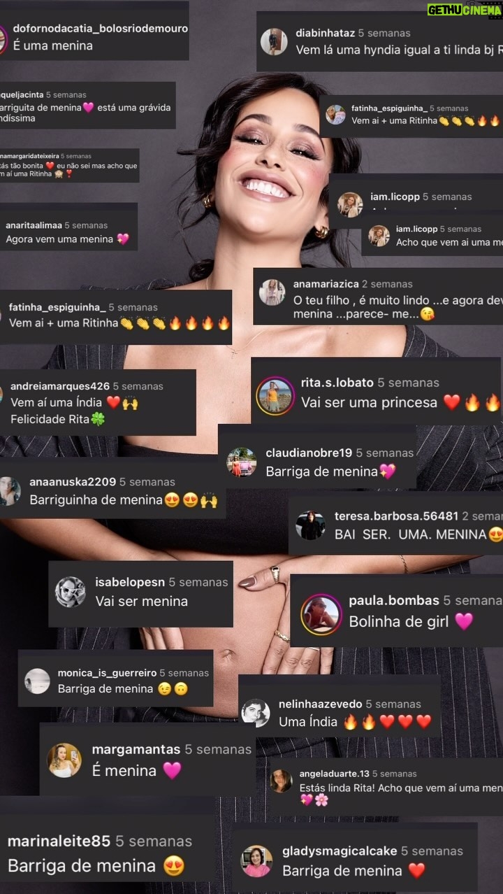 Rita Pereira - 62.1K Likes - Eu tiro-vos o chapéu, há malta que acertou ainda eu nem estava grávida 😂😂😂
Nunca percebi esta cena da barriga de menino ou menina mas a verdade é que, desde o primeiro momento que 90% das pessoas disseram que era menina.
Obrigadaaaaa por todo o vosso carinho 🥹🫶🏾
SOMOS 2 MULHERES NA CAPA DA FORBES 💪🏾🤎
#genderreavel #forbescover #forbes #cover #itsagirl #womenpower