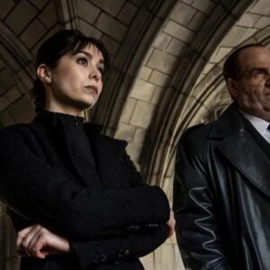 Rosanna Arquette Instagram - Great work from these 2.  The penguin looks like Harvey Weinstein.