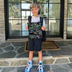 Roselyn Sánchez Instagram - Congrats Dylan Gabriel!! Our 1st grader ready to take on the world!

Te amamos 🥰
