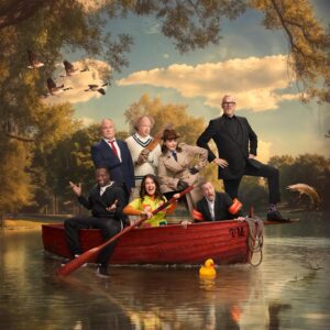 Rosie Jones Instagram - AHOY!! So thrilled to let you know that the new series of Taskmaster will be setting sail on the 12th September! The first mistake they made was putting me in charge of rowing the boat.