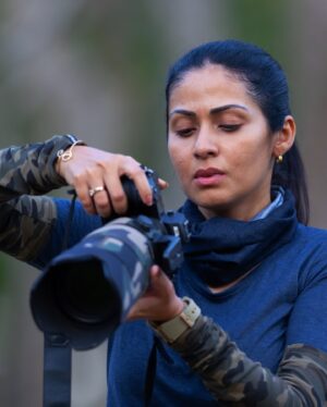 Sadha Instagram - Some candids, some poses! Thank you @ahtclicks_wildlife for these beautiful portraits ☺️🙏

#sadaa #sadaawildlifephotography #nikoncreator #nikonindia