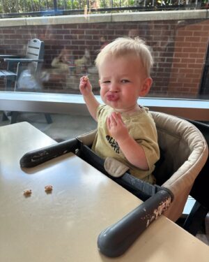 Samantha Droke Instagram - My guy. When deciding if we were going to have another baby I always felt like I was missing something. The Lord knew what my heart needed … it was YOU!

Happy 1 year of loving on you. 💛

#boymom #momlife #1yearold #happybirthday