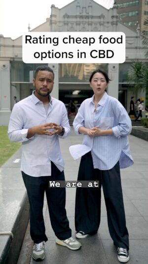Samantha Tan Instagram - We are not Corporate Baddies, but we hope us finding affordable food and transport options at the CBD helps you not be a Corporate Saddie