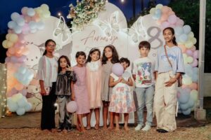 Santhi Mayadevi Instagram - Happy 8th Birthday,  our Aarumani😘😘😘🎉🎉🎊🌈🍭🎂🍿🍧🍦 @Aaradhyareshikapournami!

Today, we celebrate not just the day you were born but the wonderful person you’ve become. You are our lucky charm and the light of our lives. Your kindness, compassion, and wisdom are truly remarkable. You amaze us with your self-reliance and the way you embrace every challenge with such grace.

To us, you’re more than just our daughter—you’re our best friend, our guide, and our inspiration. Watching you grow and adapt, seeing the world through your eyes, has been the greatest joy of our lives.

On this special day, we want you to know how deeply loved and cherished you are. May your life always be filled with happiness and wonder. We are so proud of you, and we look forward to watching you continue to shine.

With all our love, 
Acha &Amma😘🫶❤️🩶